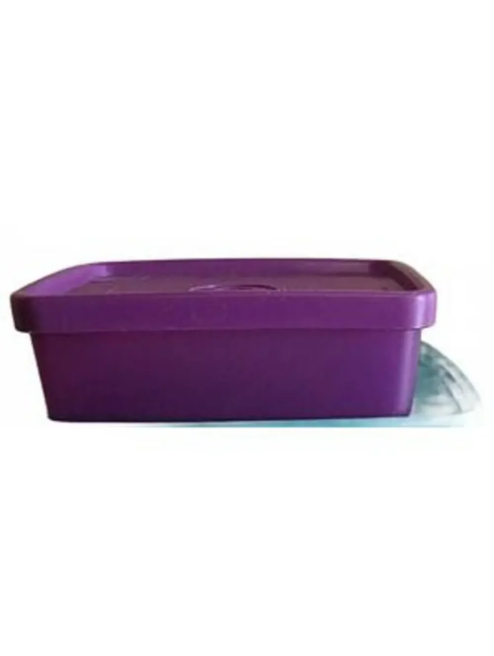 Tupperware purple square